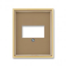 Kryt zásuvky komunikační USB nab 5014E-A00040 25 kávová/led. opálová Element ABB