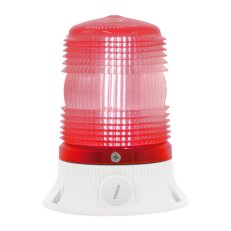 Maják LED MINIFLASH LED FLR S 90/240V, AC, IP54, červená, světle šedá 66513