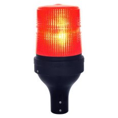 Maják LED STR 72 LED 240 V, AC, IP65, červená, černá, otvor průměr 48,5 mm 65863