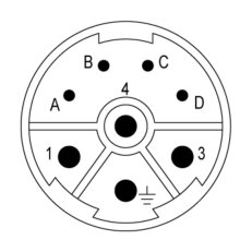 kontakt SAI-M23-SE-L-4/4 WEIDMÜLLER 1170380000