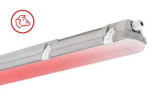 Průmyslové svítidlo PRIMA 1.4ft ABS 6400/840 RED 38W IP66 TREVOS 107002