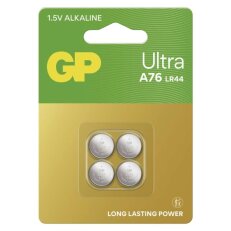 Alkalická knoflíková baterie GP Ultra A76U (LR44) B30764