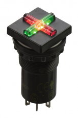 Ukazatel stavu SUS-03.T.Q G/R/Y 125DC d22mm ELECO 31112605