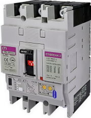 Kompaktní jistič EB2 250/3LE 250A 3p ETI 004671354