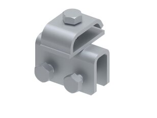 Držák vedení na podstavci, drát 8/10mm, l-60mm, materiál StZn GROMTOR 404912