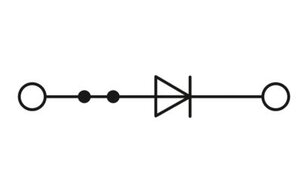 Řadová svornice elektronického prvku ST 2,5-DIO/L-R PHOENIX CONTACT 3036262