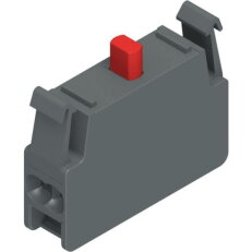 Kontaktní jednotka plast 1NC Pružinová svorka do panelu Teplota: -40..80° C IP20