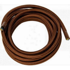 151502116 Textile cable, H03VV-F 2x0,75m