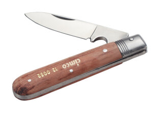 Kapesní dřevěný nůž jednodílný CIMCO 120052