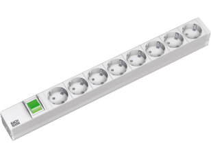 Bachman 333.400 19'' 1U 8xCEE7/3 1xswitch 438,5mm