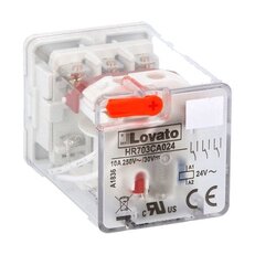 Lovato HR703CA024 Průmyslové relé 11 pinů 3 zap/vyp 10A 24VAC+LED