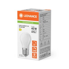 LEDCLP40GLOWDIM3.4W930 FILFR E27 P LEDV
