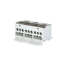 Blok pro rozdělení fází BED175A-3P, 3P, Al/Cu, 175A,690V AC/DC,šedá,na DIN/panel