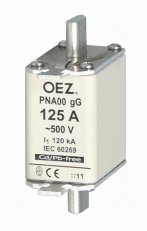 PNA00 160A aM Pojistková vložka AC500V/DC250V vel.00 motorová OEZ:40517
