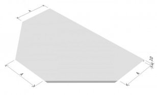 Arkys ARD-34820103 Víko T-kusu žlabu LINEAR VTL-R300 100 ''SZ''
