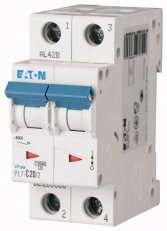 Jistič PL7-C20/2, char C, 2-pólový, 10kA, 20A EATON 263360
