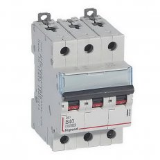 DX3 JISTIČ, 3 PÓLOVÝ, CHAR. B,40A 10000A/16KA LEGRAND 408995