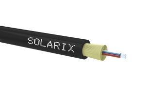 DROP1000 kabel 8vl 9/125, 3,7mm LSOH Eca černý SOLARIX 70291080