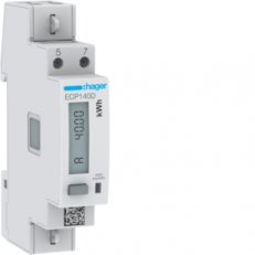 Digitální elektroměr 1F, 1Tar. přímé měř. do 40 A, s imp. výstupem, MID /EC051/