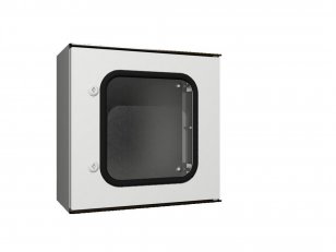 KS Skříň plast. 400x400x200mm, RAL7035