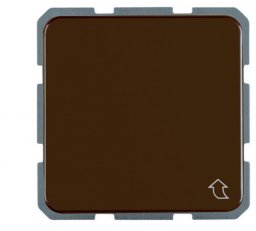 Zásuvka SCHUKO s víčkem, wg Up IP44, hnědá lesk BERKER 471501