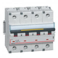 DX3 JISTIČ, 4 PÓLOVÝ, CHAR. C,125A 10000A/16KA LEGRAND 409364