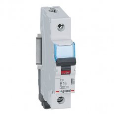 TX3 JISTIČ, 1 PÓLOVÝ, CHAR. B, 16A 6000A LEGRAND 403357