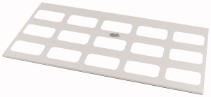 XSPTF13508 Horní/dolní kryt s výřezy pro příruby F3A IP55 ŠxH=1350x800 133007