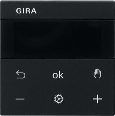 S3000 RPT Display System 55 černá mat GIRA 5393005