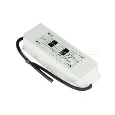 LED Plastic SLIM Power Supply 150W IP67 12V, VT-22155 V-TAC SKU3250