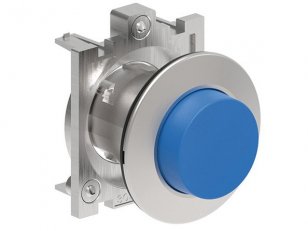 Tlačítkový ovladač, s návratem ?30mm zap