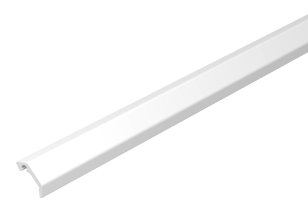 OBO KG2RW Mřížový profil, šikmý, 20x22x2000mm, čistě bílá Hliník, Alu