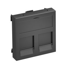 OBO DTG-2C SWGR1 Nosiče datové techniky 45x45mm černošedá RAL 7021