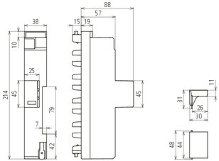 Kombinovaný svodič Typ1+2 DEHNshield ZP Basic 2 pro TNC-Systémy 909330
