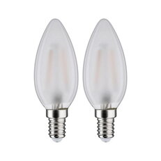 LED svíčka 3 W E14 mat teplá bílá 2ks-sada 285.36 PAULMANN 28636