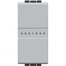 BTICINO LIVINGLIGHT SPÍNAČ Č.1 AXIÁLNÍ AUTOMATICKÉ SVORKY 1MODULOVÝ TECH