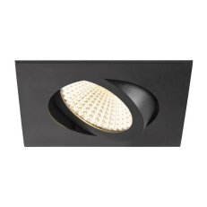 NEW TRIA 68 stropní vestavné svítidlo 3000K 60° IP20 čtvercové černá SLV 1007400