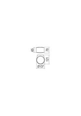 Nástěnné svítidlo LOG AP LED COB 12W IP65 DG 3000K REDO 90063
