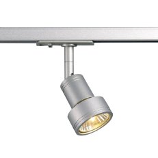 PURI s jednookr. adapterem stribrnoseda 230V GU10 halogen 50W 90° SLV 143392