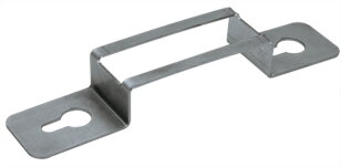 Montážní deska 2- až 5pól. pro rozvaděč stříbrná WAGO 770-354