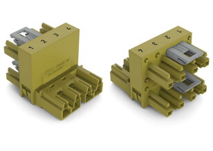 h-rozdělovač 4pól. Kód. B světle zelená WAGO 770-1682