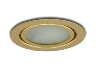 Nábytkové svítidlo NP zapuštěný hal. zlato lesk PANLUX NPZ-G420/Z