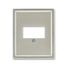 Kryt zásuvky komunikační přímé USB nab 5014E-A00040 32 starostříbrná Time ABB