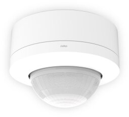 Detektor přítomnosti P46LR, DALI-2 podružný a BMS, 32-37 m, 360° NIKO 353-752021