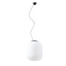 Závěsné LED svítidlo se skleněným stínidlem TANIA L2 41W IP40 DALI 3K černá