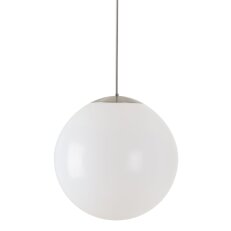 Závěsné LED svítidlo s plastovým stínidlem ISIS P4 PE HP 59W IP40 DALI 3K nerez