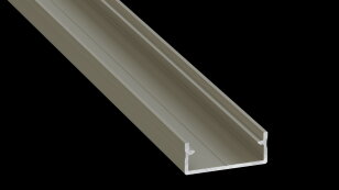Hliníkový profil AL-PROFIL DUAL INOX 1M (10-0000-74) GREENLUX GXLP1084