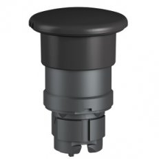 Schneider ZB5RZC2 Ovládací hlavice s hřibovým knoflíkem, 40 mm, XB5R, černá