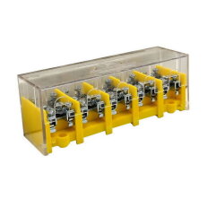 Stoupačková svorkovnice DTB (5x)25/(5x)4x10 žlutá ELEKTRO BEČOV UC52510.26