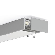 Záslepka KLUŚ LIPOD-50 pro LED hliníkové profily šedá, C28028C02